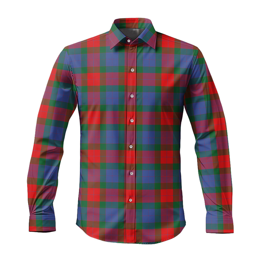 Mar Tartan Long Sleeve Button Up Shirt Men's Shirt - Tartan Vibes Clothing