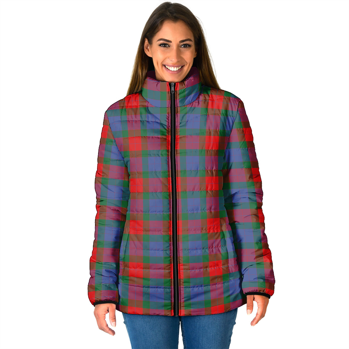 Mar Tartan Padded Jacket - Tartan Vibes Clothing