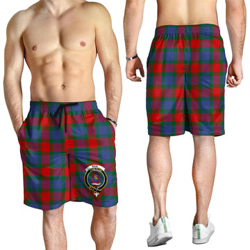 Mar Tartan Mens Shorts with Family Crest - Tartan Vibes Clothing
