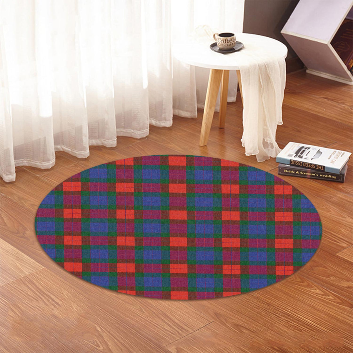 Mar Tartan Round Rug - Tartan Vibes Clothing