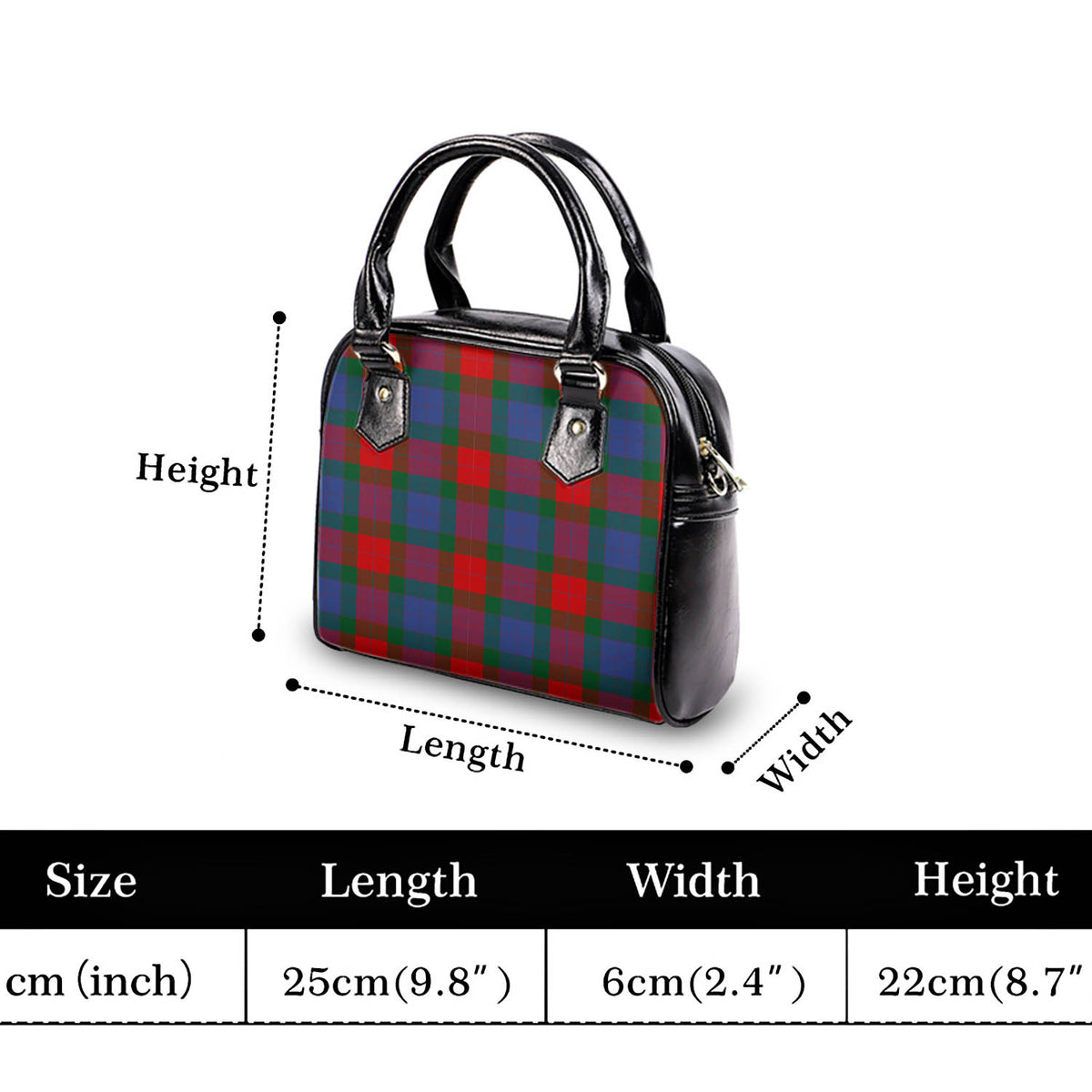 Mar Tartan Shoulder Handbags - Tartan Vibes Clothing
