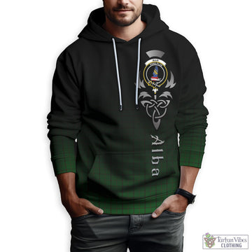 Mar Tribe Tartan Hoodie Featuring Alba Gu Brath Family Crest Celtic Inspired