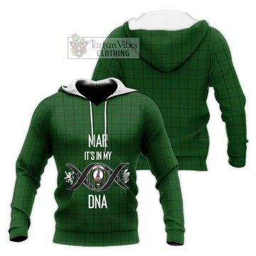 Mar Tribe Tartan Knitted Hoodie with Family Crest DNA In Me Style