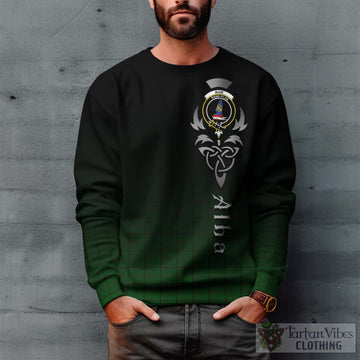 Mar Tribe Tartan Sweatshirt Featuring Alba Gu Brath Family Crest Celtic Inspired