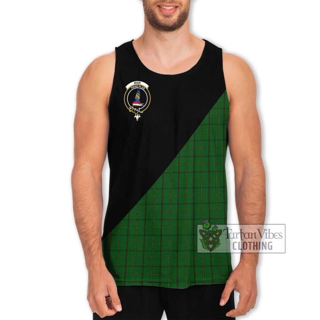 Mar Tribe Tartan Men's Tank Top with Family Crest and Military Logo Style Men - Tartanvibesclothing Shop