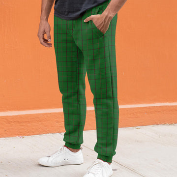 Mar Tribe Tartan Joggers Pants