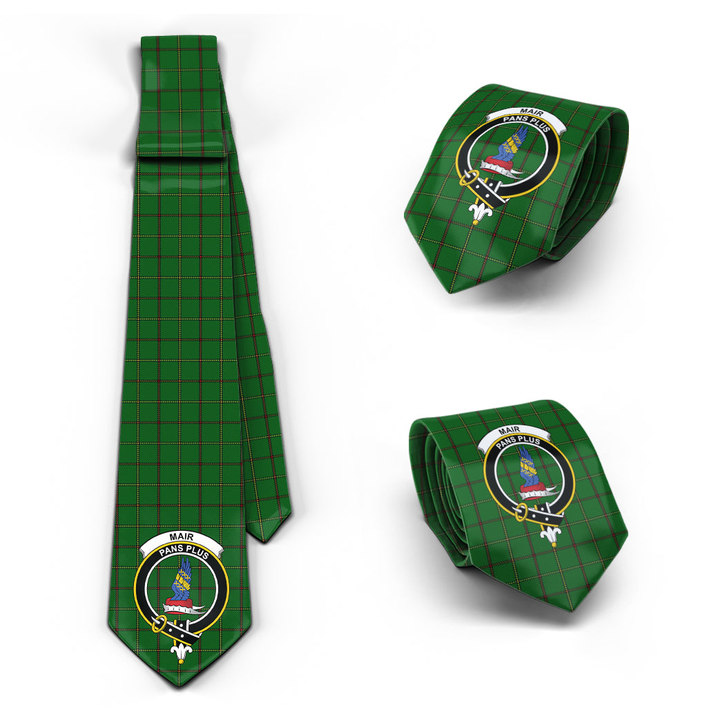 Mar Tribe Tartan Classic Necktie with Family Crest Necktie One Size - Tartan Vibes Clothing