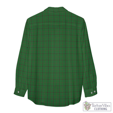 Mar Tribe Tartan Women's Casual Shirt with Family Crest