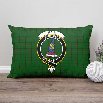 Mar Tribe Tartan Pillow Cover with Family Crest