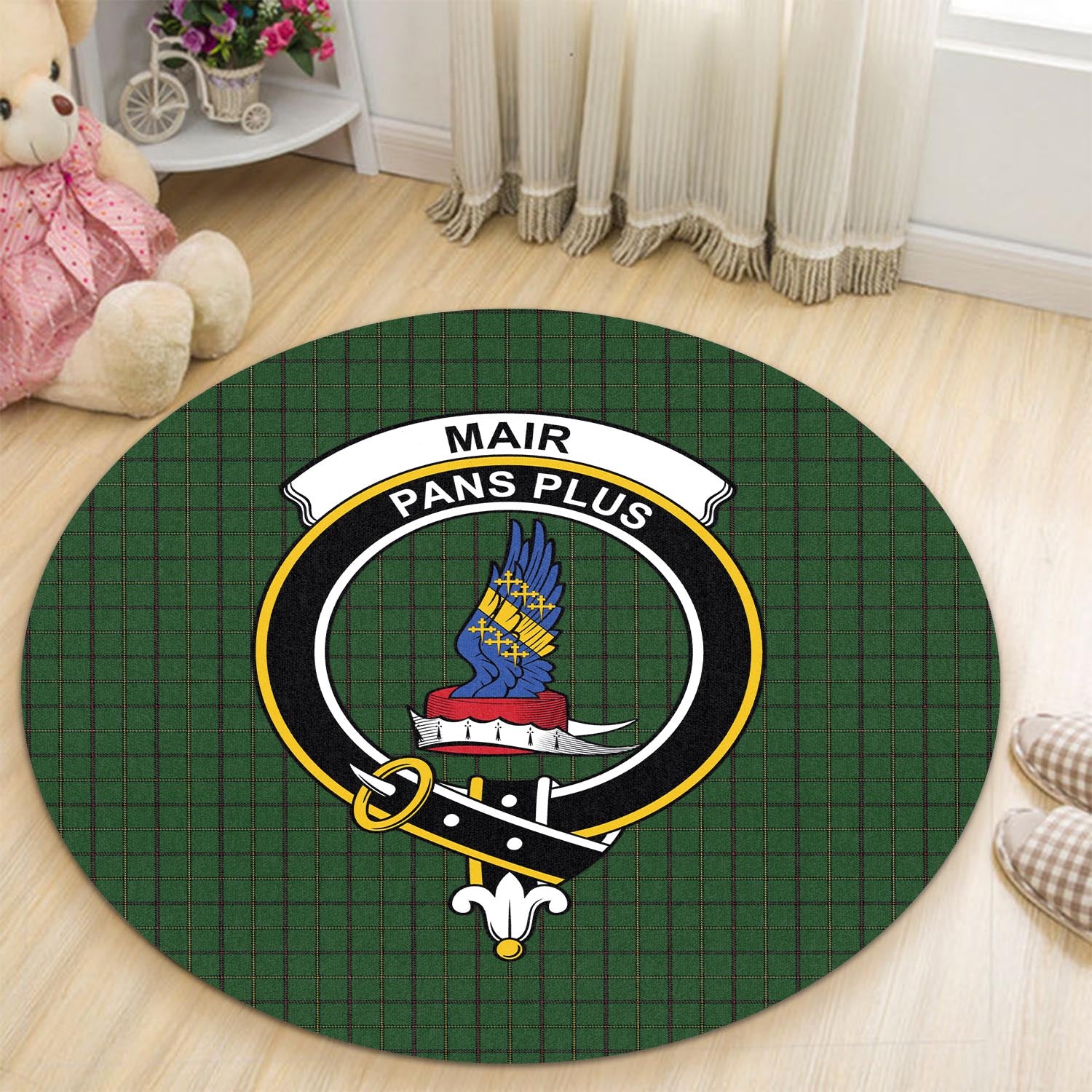 mar-tribe-tartan-round-rug-with-family-crest