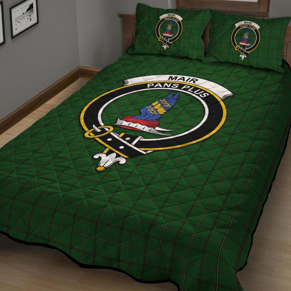 Mar Tribe Tartan Quilt Bed Set with Family Crest - Tartan Vibes Clothing