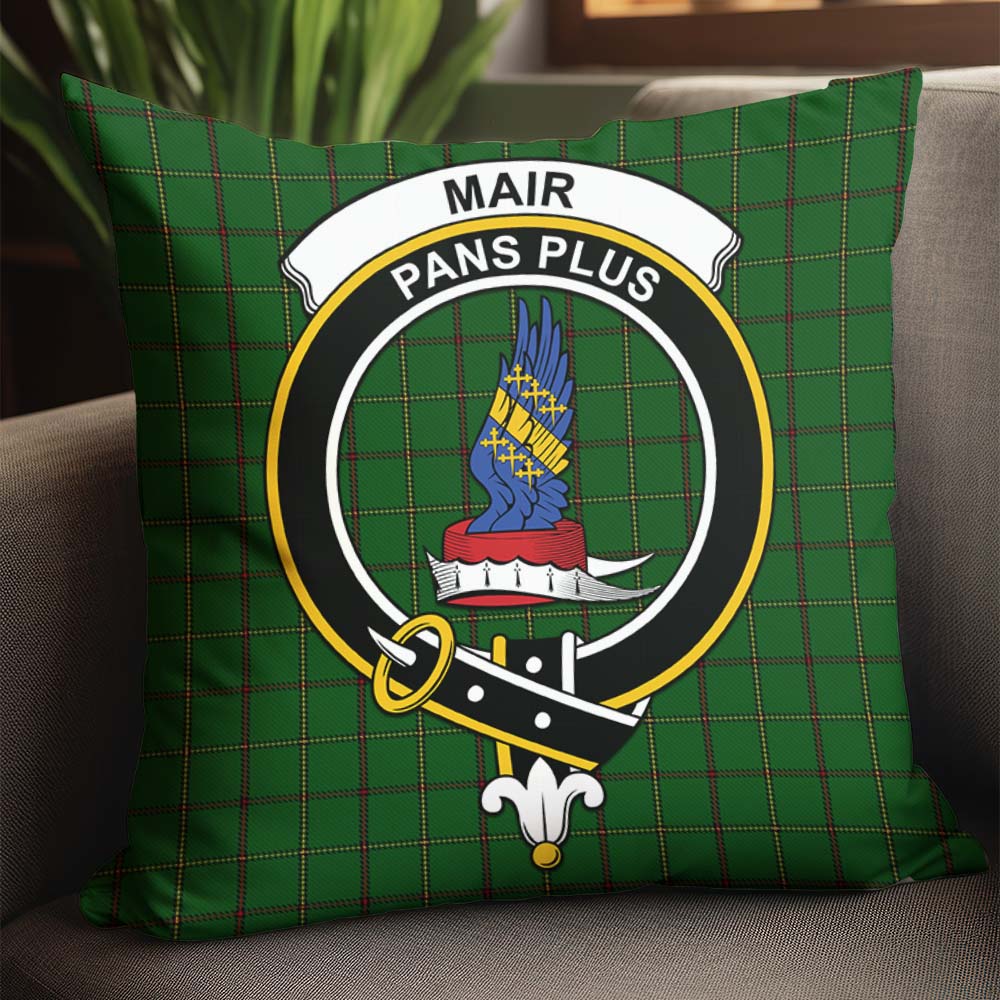 Mar Tribe Tartan Pillow Cover with Family Crest - Tartanvibesclothing