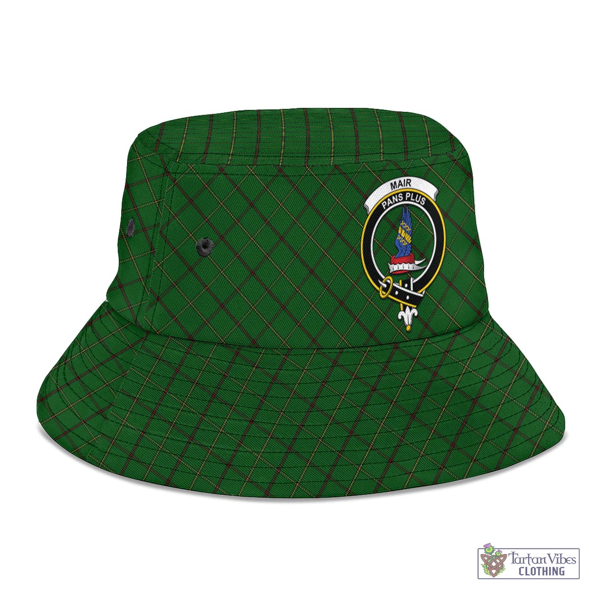 Tartan Vibes Clothing Mar Tribe Tartan Bucket Hat with Family Crest