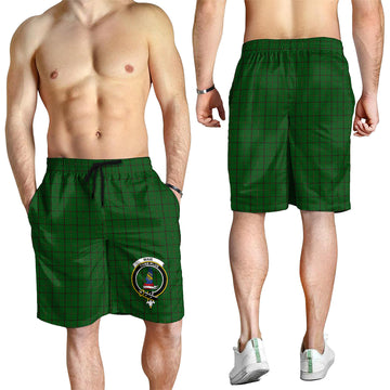 Mar Tribe Tartan Mens Shorts with Family Crest