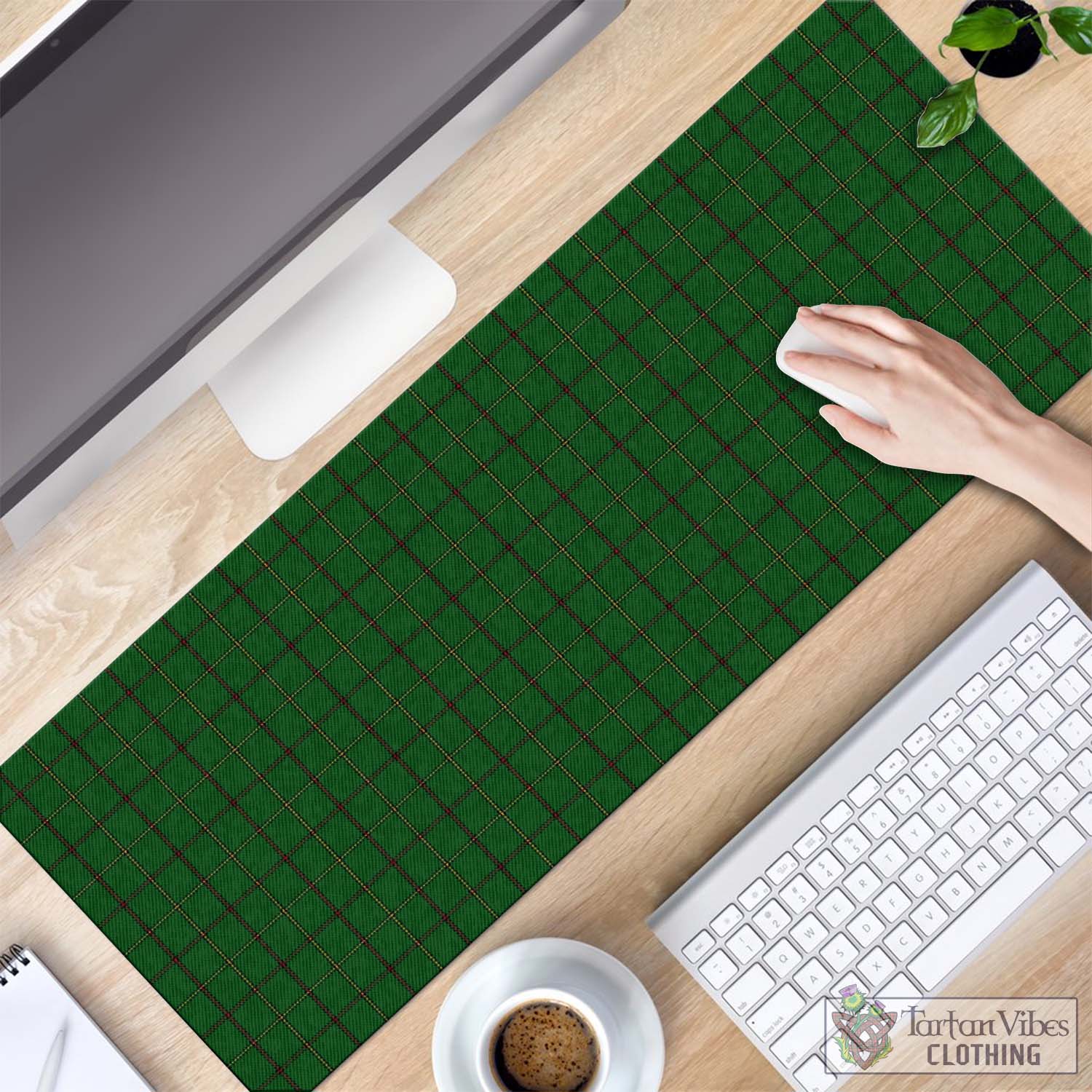 Tartan Vibes Clothing Mar Tribe Tartan Mouse Pad