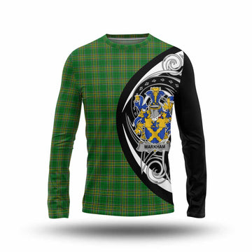 Markham Irish Clan Long Sleeve T-Shirt Celtic Circle Style Unisex - Tartan Vibes Clothing