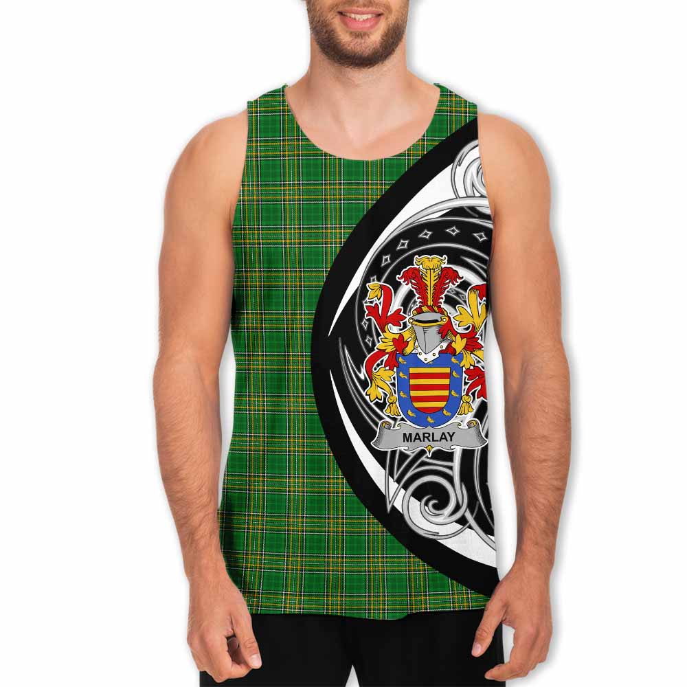 Marlay Irish Clan Men's Tank Top Celtic Circle Style Men - Tartan Vibes Clothing