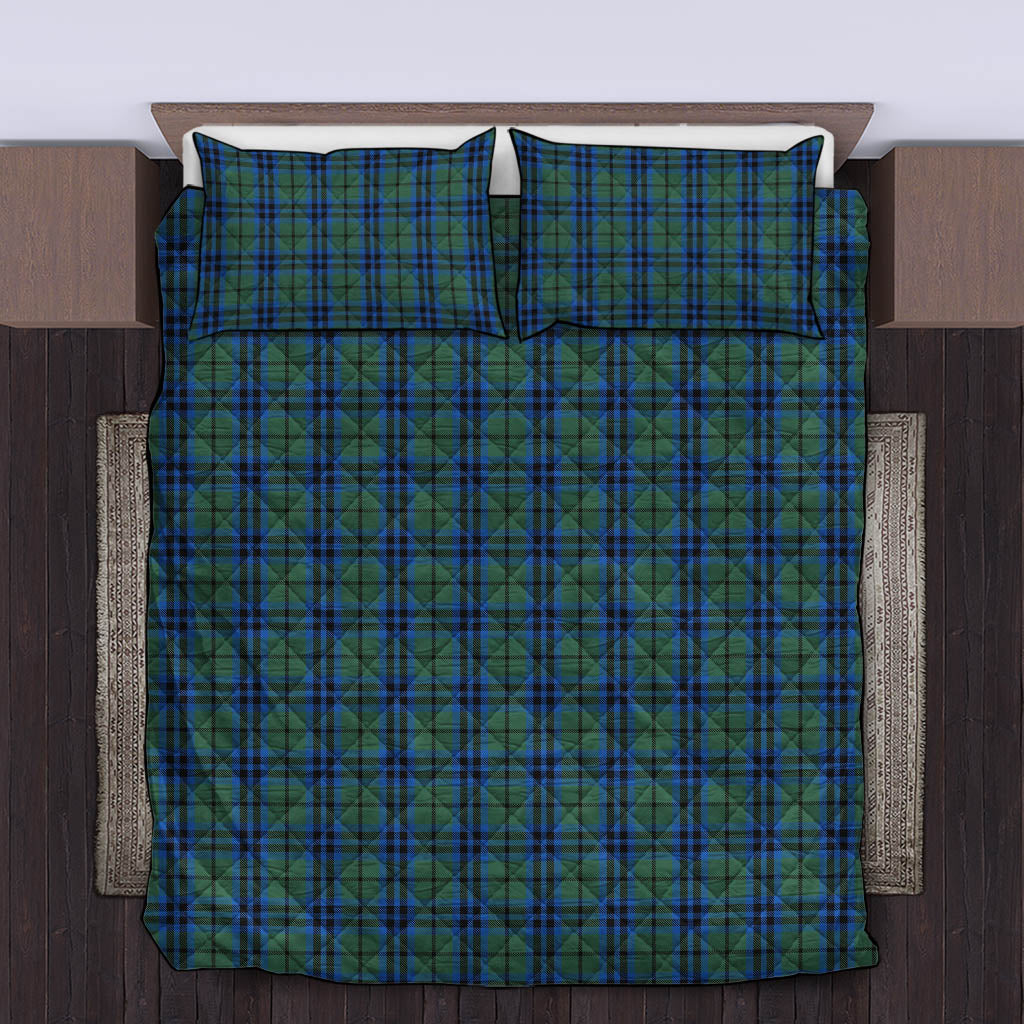 Marshall Tartan Quilt Bed Set King - Tartan Vibes Clothing