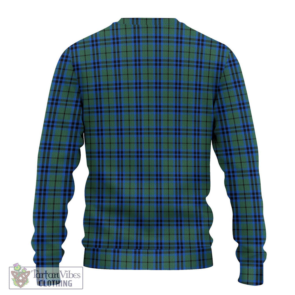 Marshall Tartan Knitted Sweater with Family Crest DNA In Me Style - Tartanvibesclothing Shop