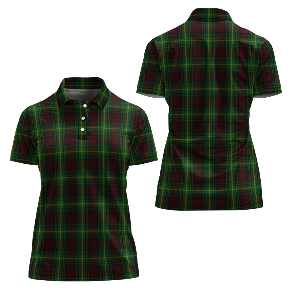 Martin Tartan Polo Shirt For Women Women - Tartan Vibes Clothing