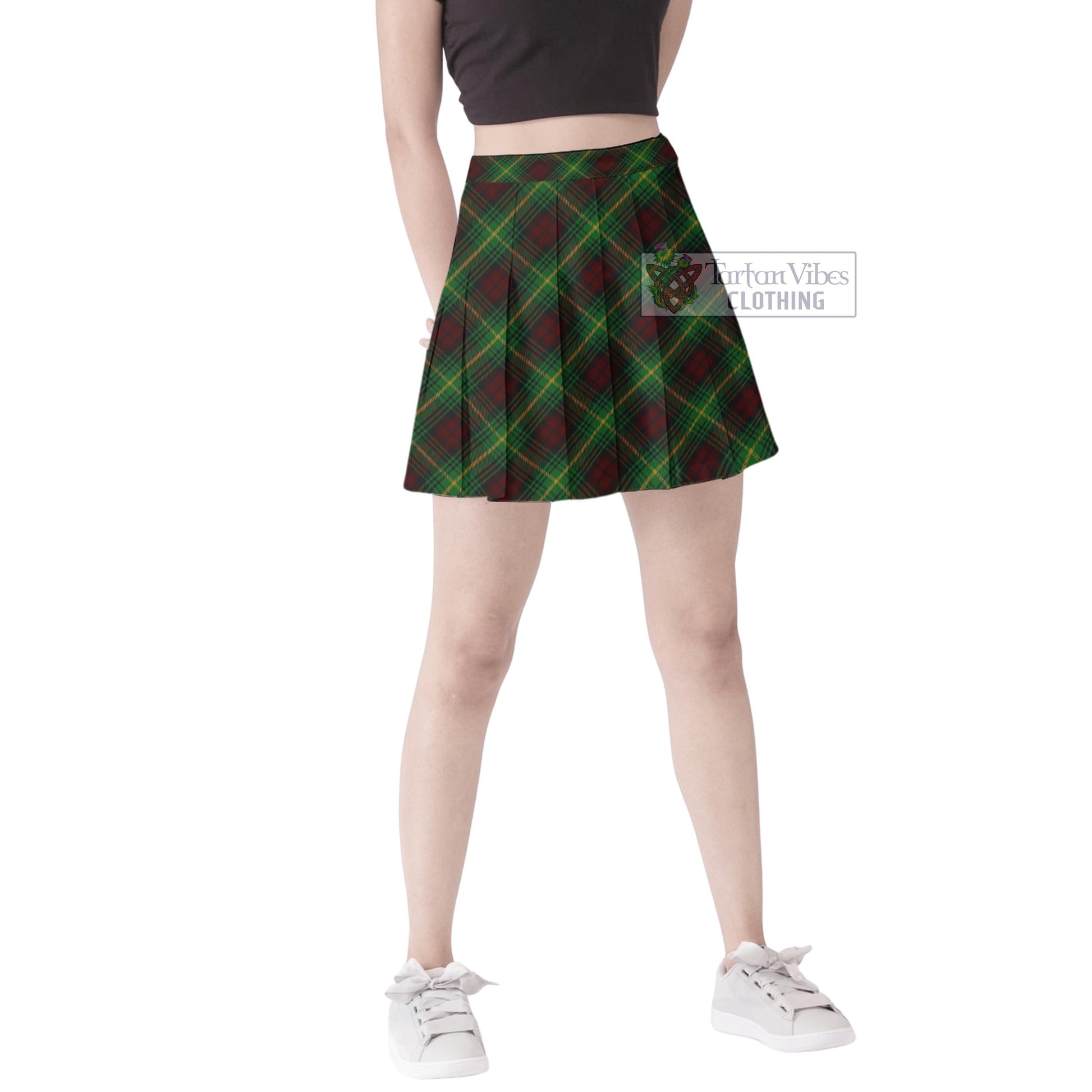 Tartan Vibes Clothing Martin Tartan Women's Plated Mini Skirt