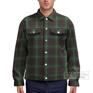 Martin Tartan Unisex Lapel Cotton Jacket