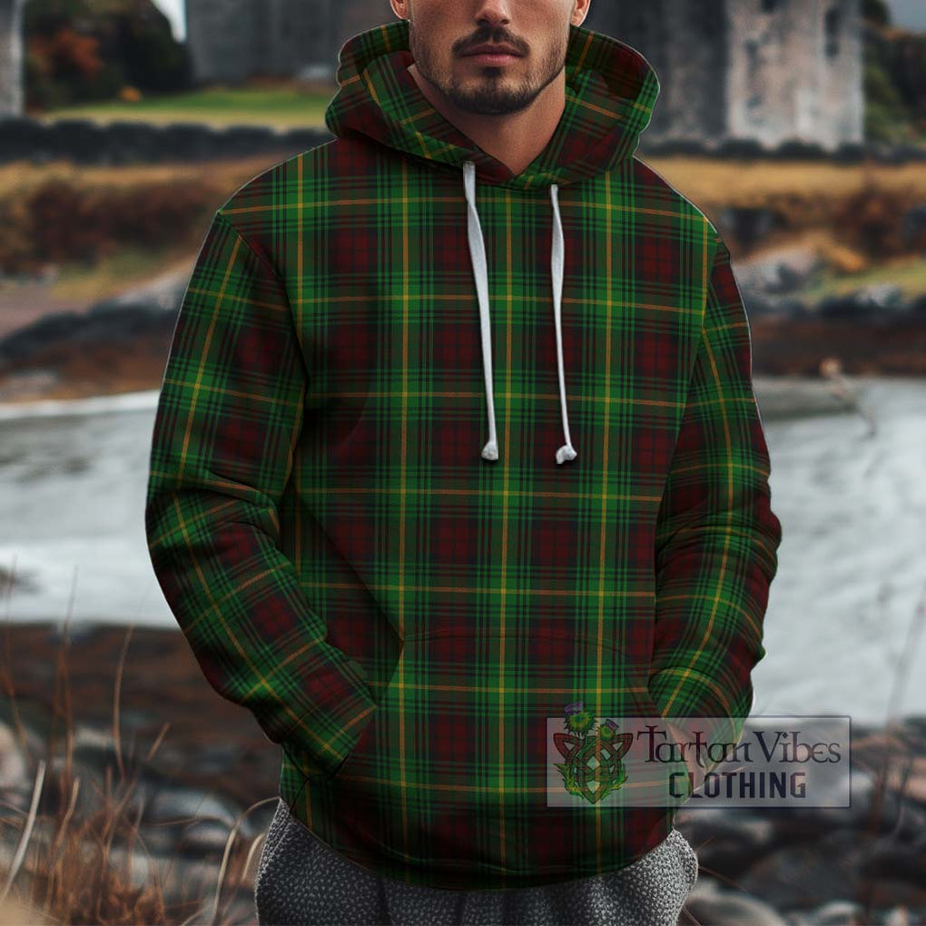 Martin Tartan Cotton Hoodie Pullover Hoodie XS - Tartan Vibes Clothing