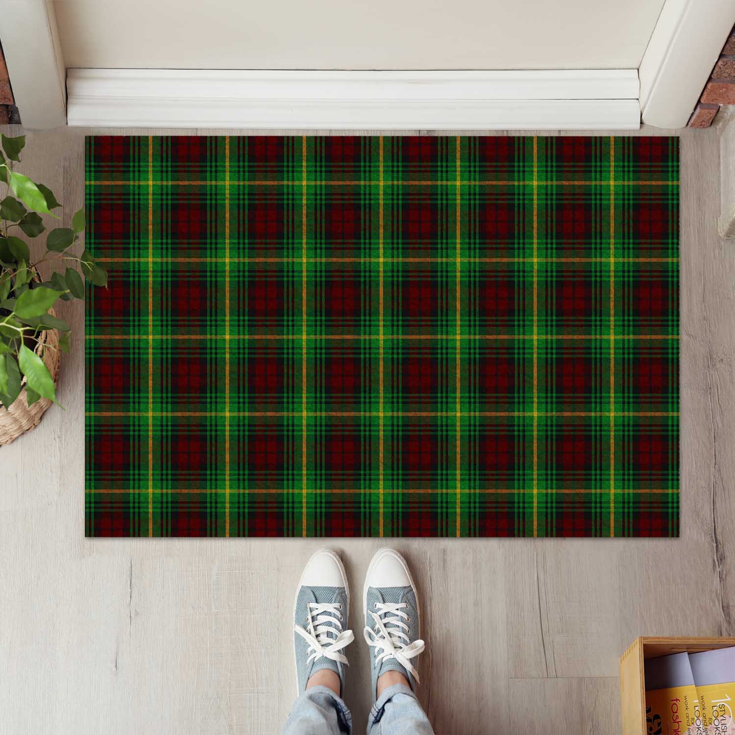 Martin Tartan Door Mat - Tartanvibesclothing