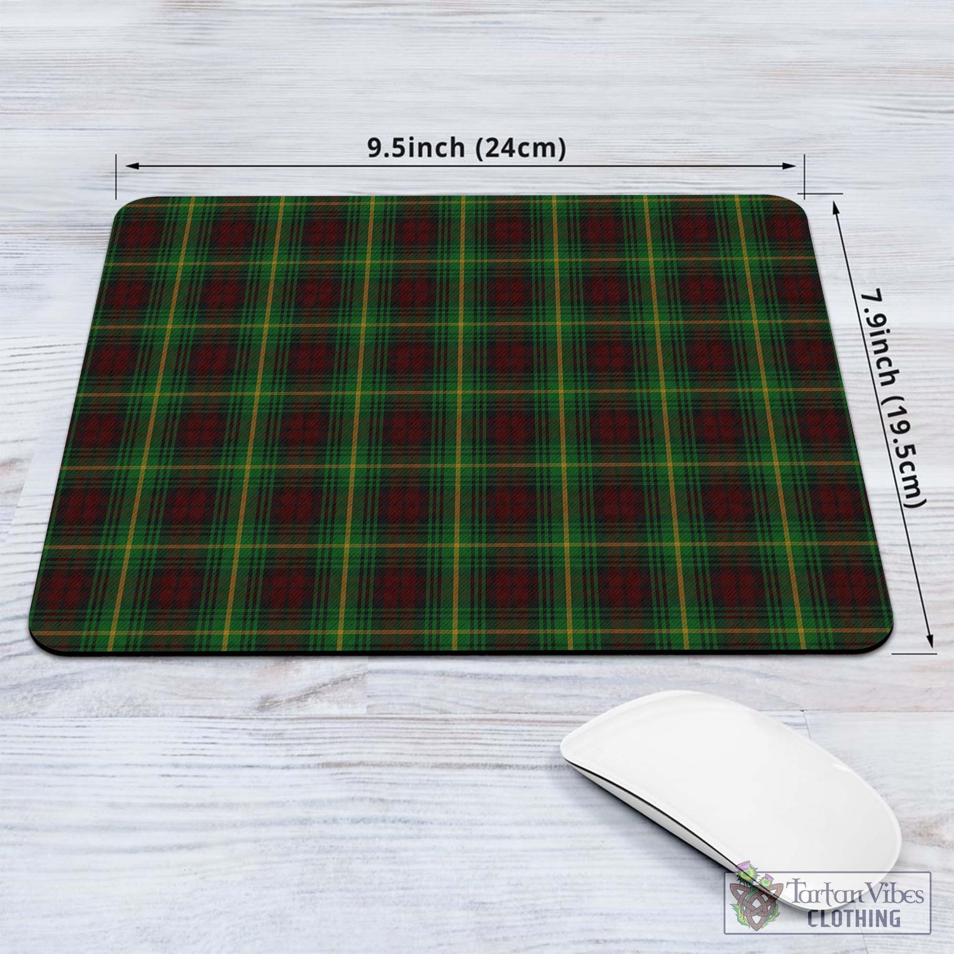 Tartan Vibes Clothing Martin Tartan Mouse Pad