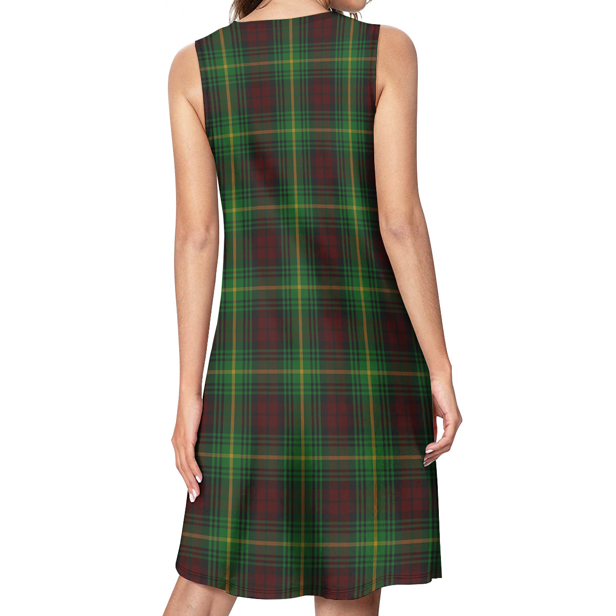 Martin Tartan Womens Casual Dresses - Tartanvibesclothing