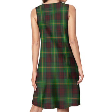 Martin Tartan Womens Casual Dresses