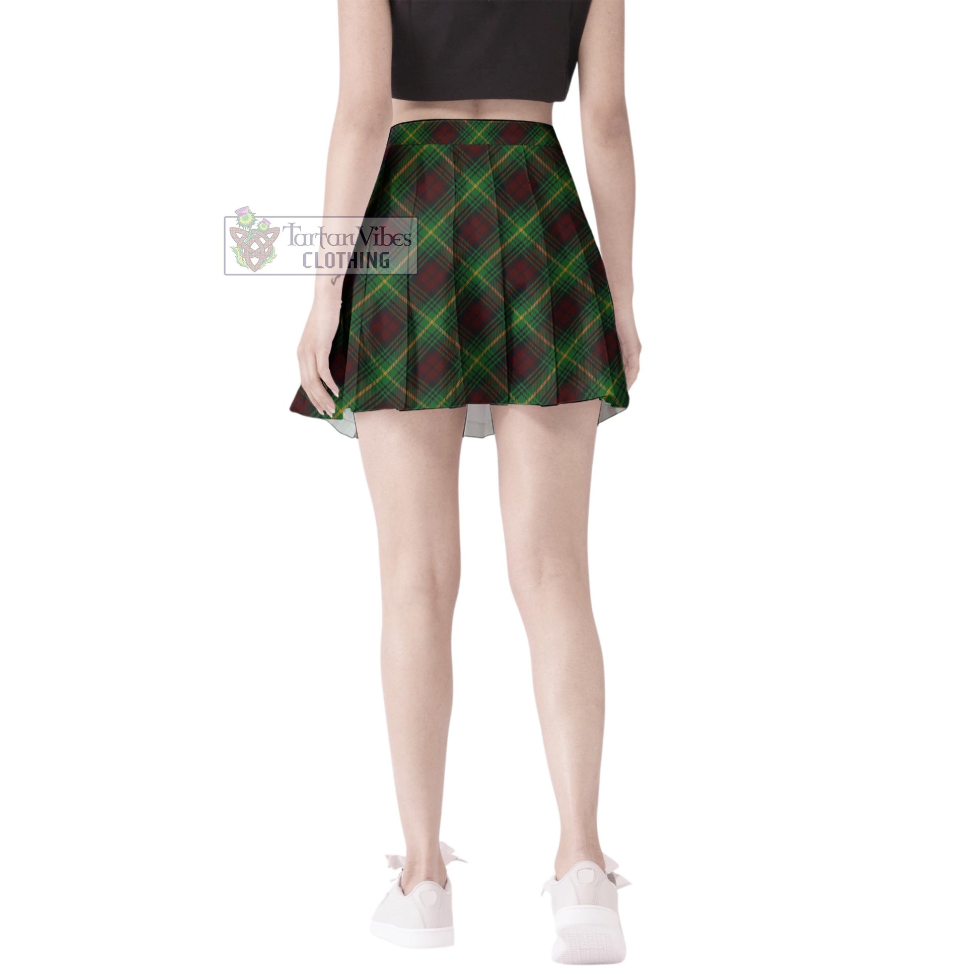 Tartan Vibes Clothing Martin Tartan Women's Plated Mini Skirt