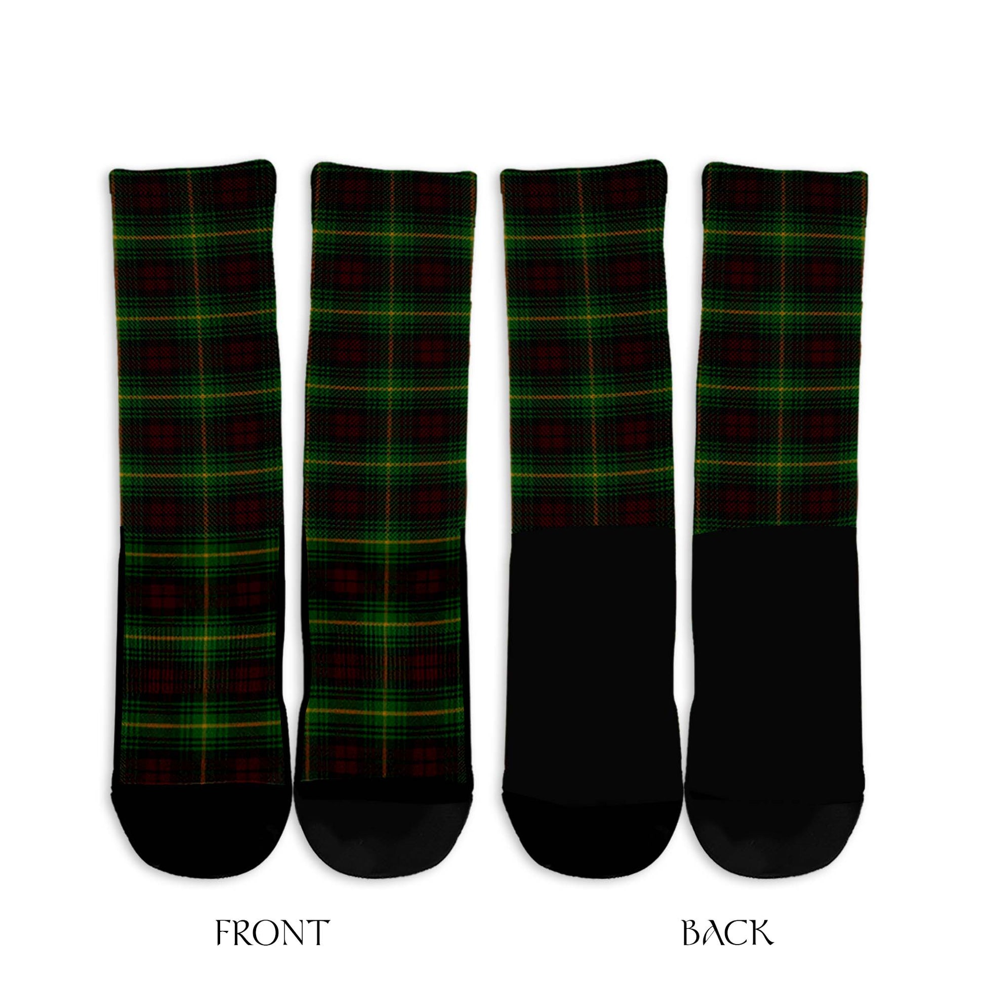 Martin Tartan Crew Socks - Tartanvibesclothing