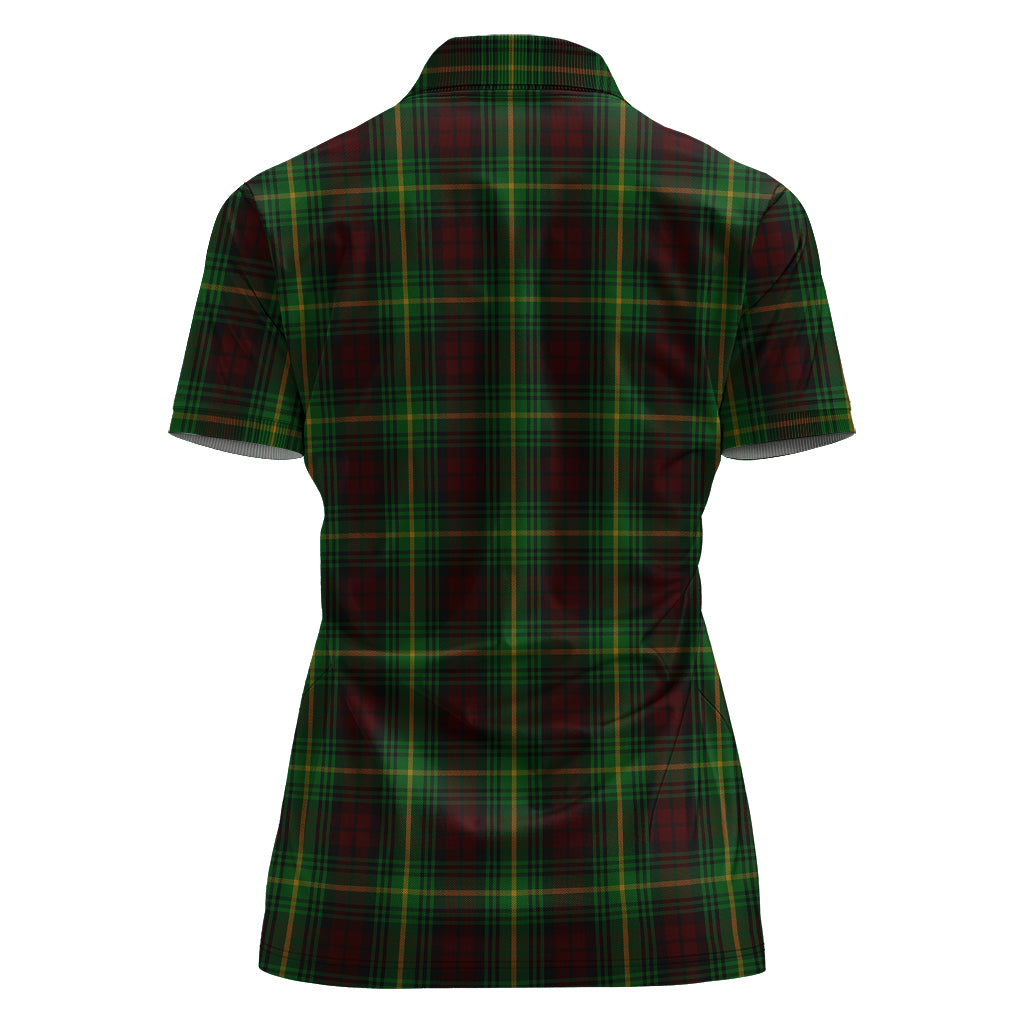 Martin Tartan Polo Shirt For Women - Tartan Vibes Clothing