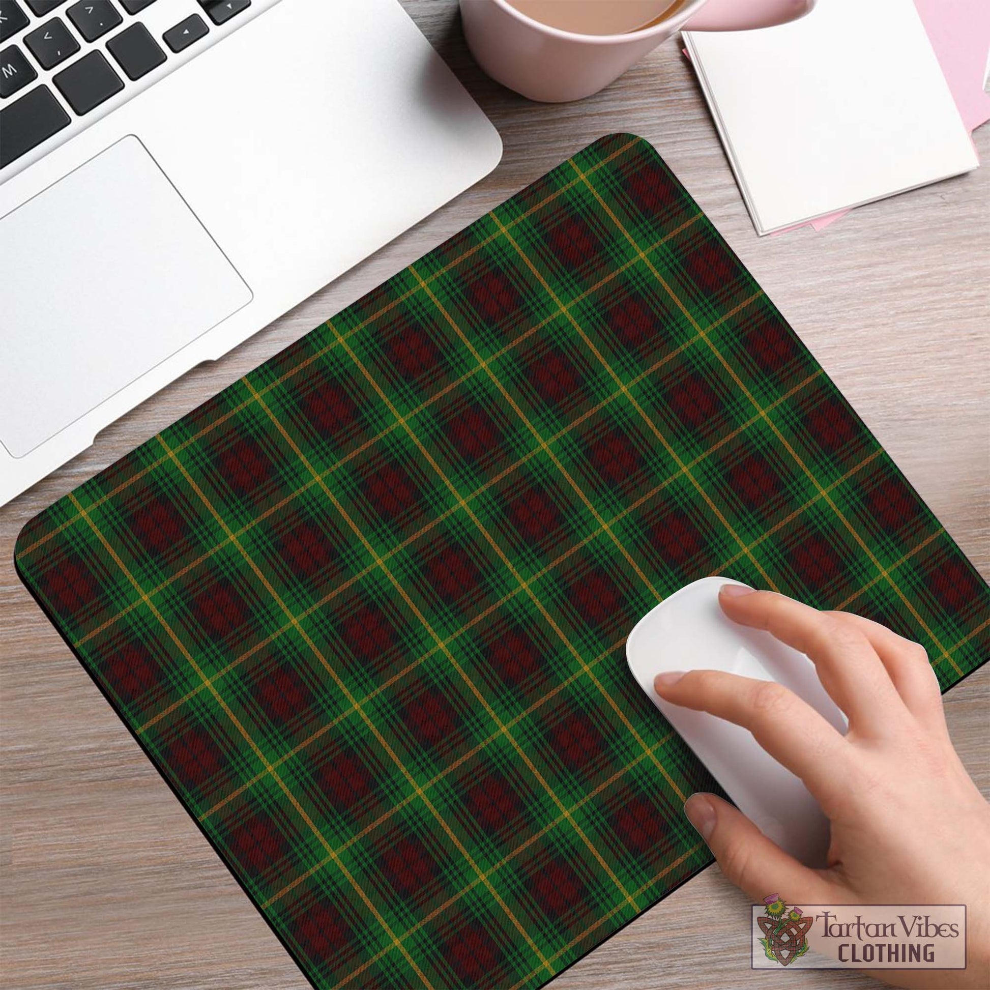 Tartan Vibes Clothing Martin Tartan Mouse Pad