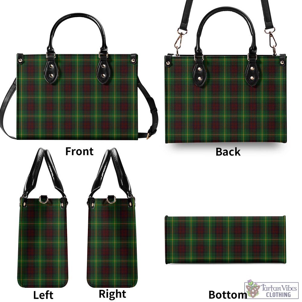 Tartan Vibes Clothing Martin Tartan Luxury Leather Handbags