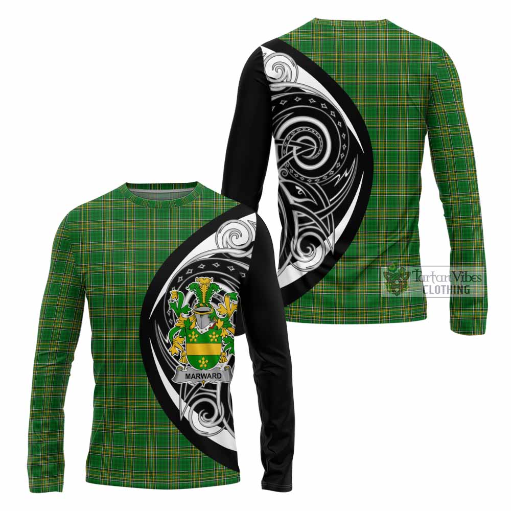 Marward Irish Clan Long Sleeve T-Shirt Celtic Circle Style - Tartan Vibes Clothing