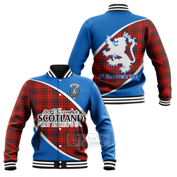 Matheson Family Crest Tartan Baseball Jacket Celebrate Saint Andrew's Day in Style