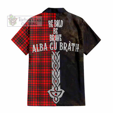Matheson Tartan Family Crest Hawaiian Shirt Alba Gu Brath Be Brave Lion Ancient Style - Tartan Vibes Clothing