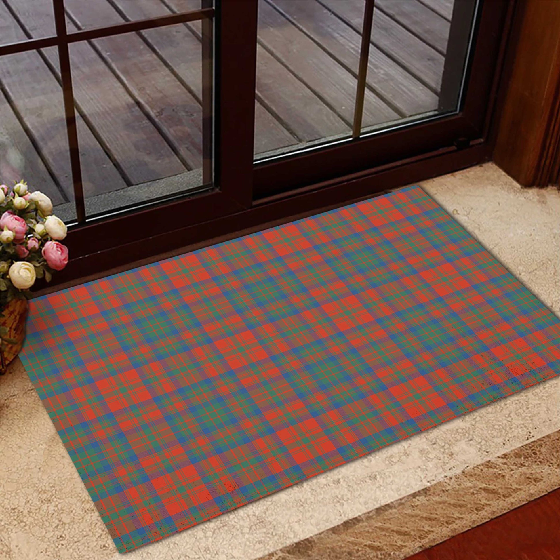 Matheson Ancient Tartan Door Mat - Tartanvibesclothing