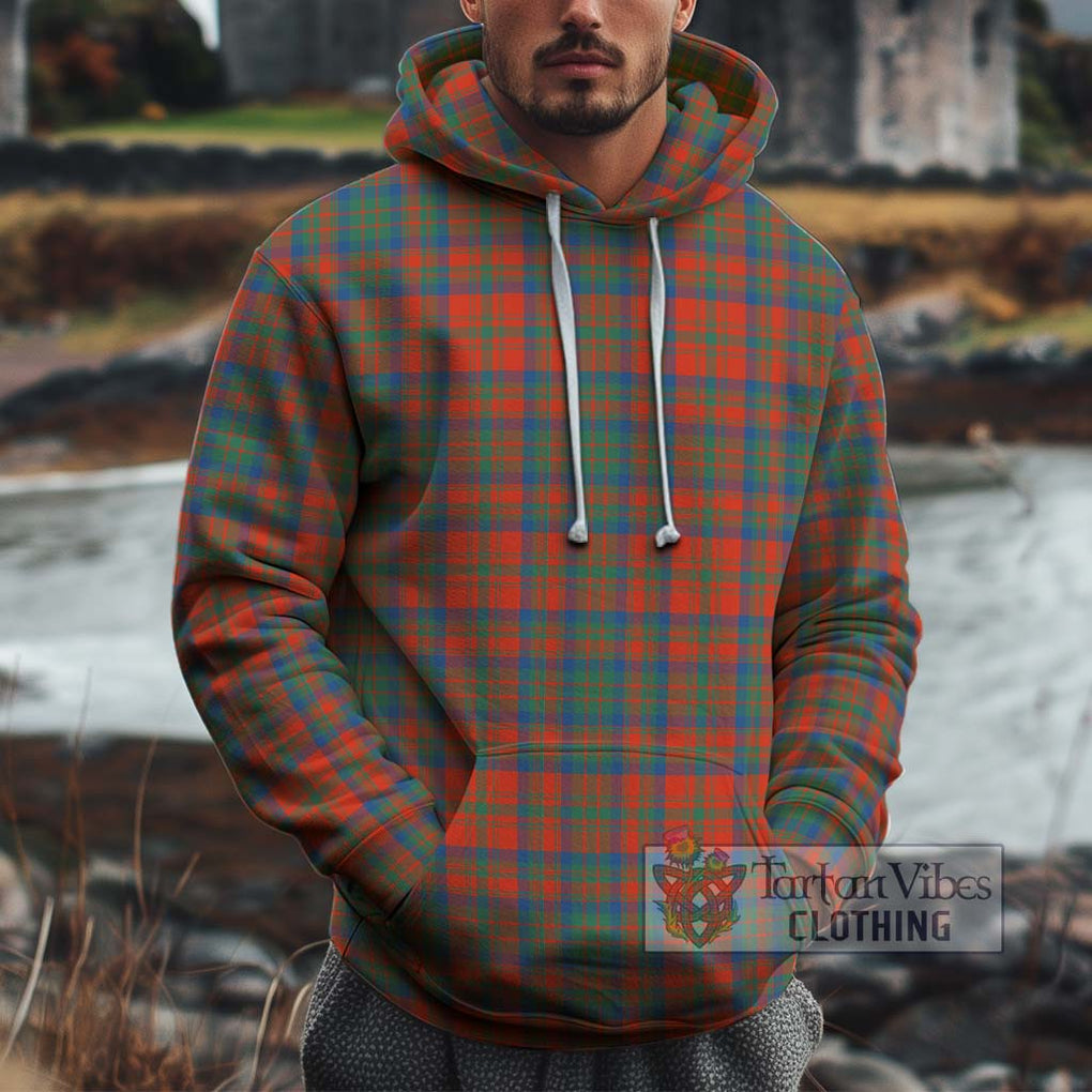 Matheson Ancient Tartan Cotton Hoodie Pullover Hoodie XS - Tartan Vibes Clothing