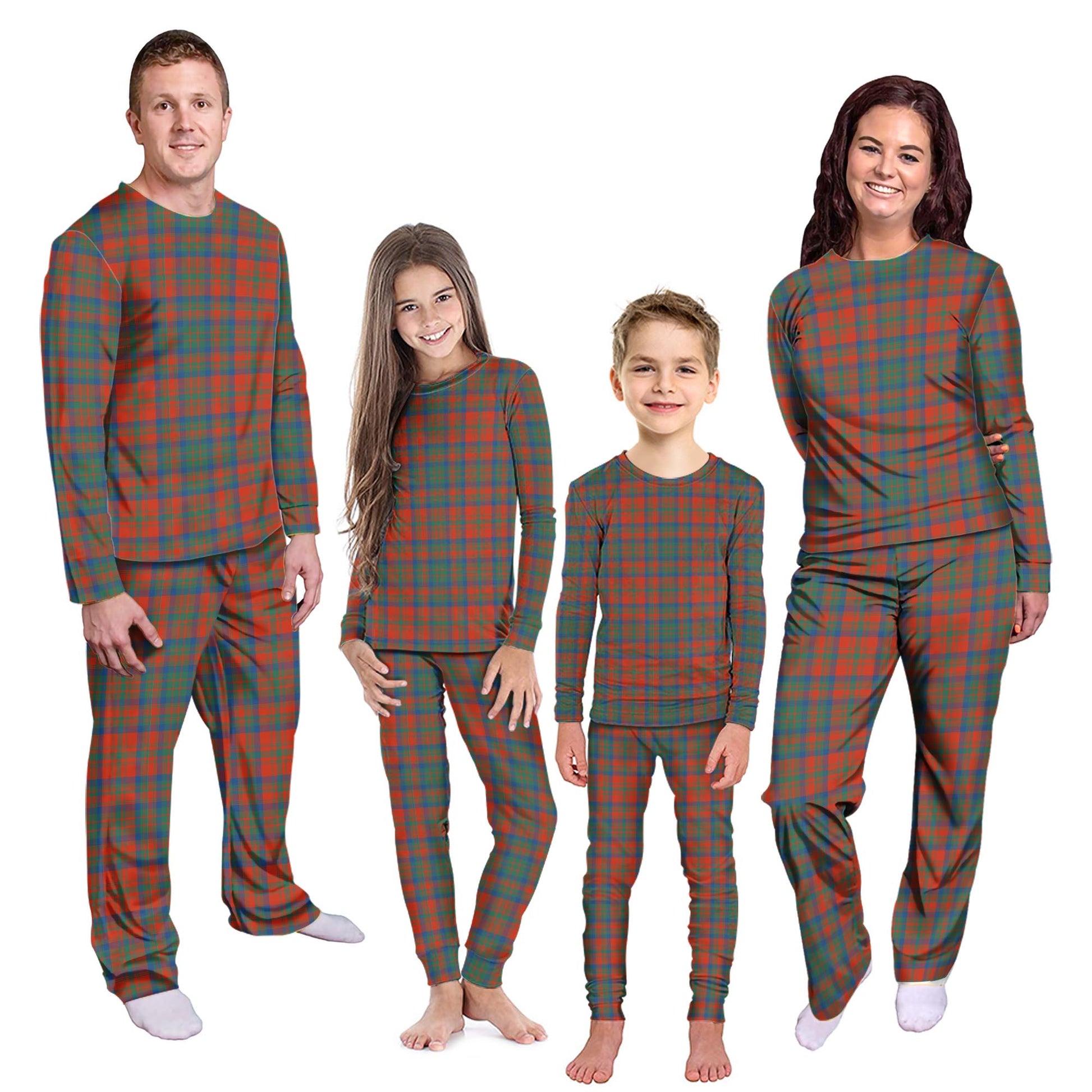 Matheson Ancient Tartan Pajamas Family Set Kid - Tartan Vibes Clothing