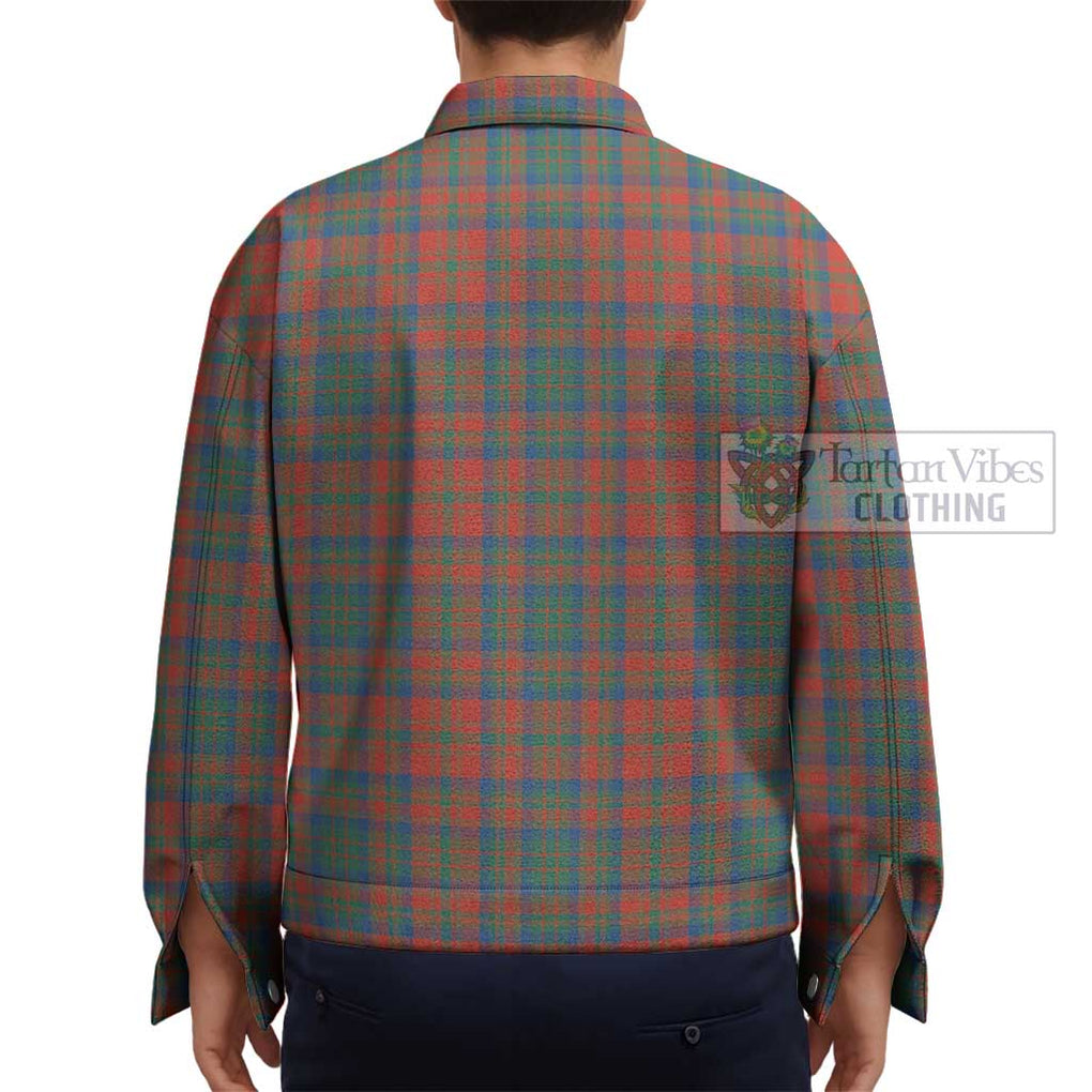 Matheson Ancient Tartan Unisex Lapel Cotton Jacket - Tartan Vibes Clothing