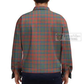 Matheson Ancient Tartan Unisex Lapel Cotton Jacket