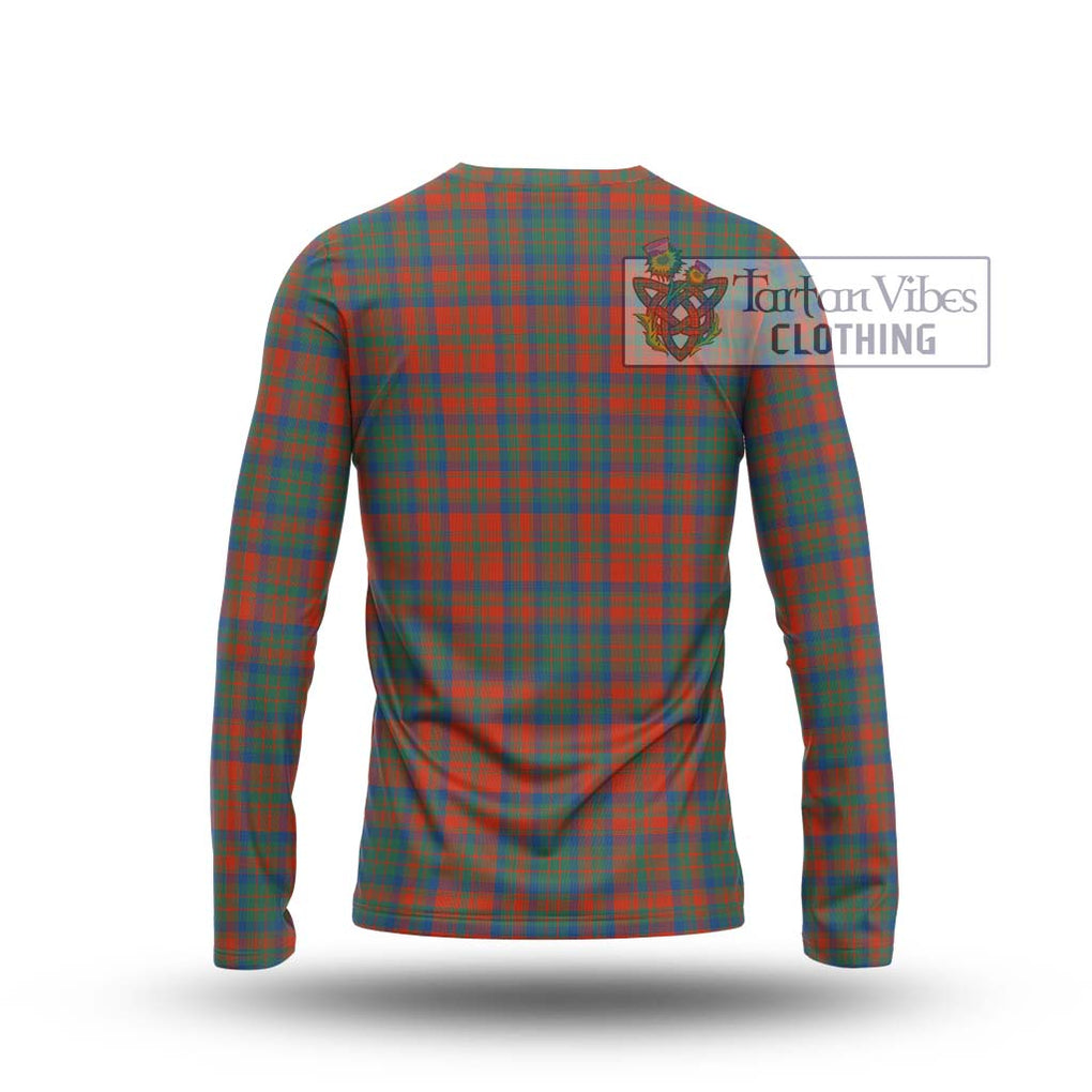 Matheson Ancient Tartan Long Sleeve T-Shirt with Family Crest DNA In Me Style - Tartanvibesclothing Shop