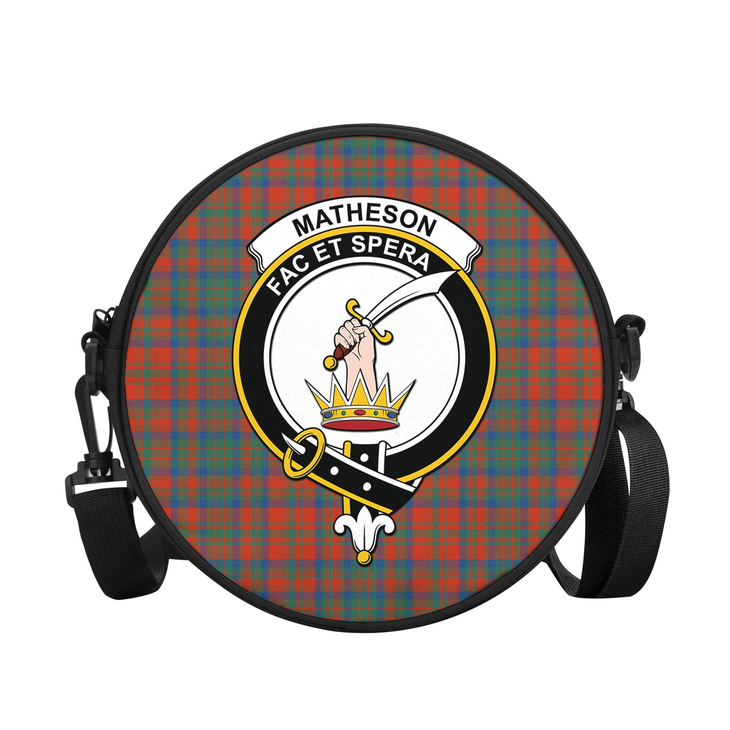 matheson-ancient-tartan-round-satchel-bags-with-family-crest