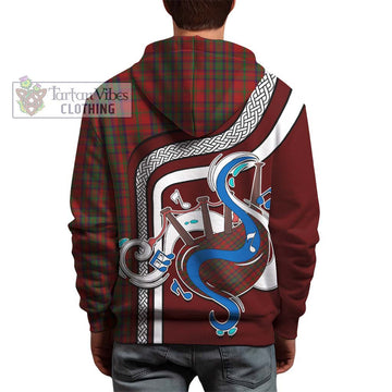 Matheson Dress Tartan Hoodie with Epic Bagpipe Style