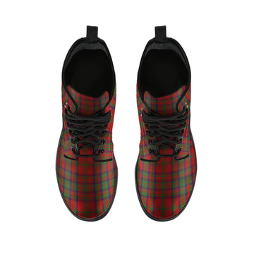 Matheson Dress Tartan Leather Boots