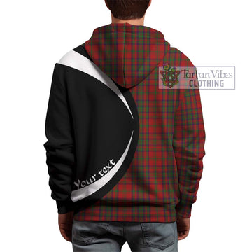 Matheson Dress Tartan Hoodie with Family Crest Circle Style