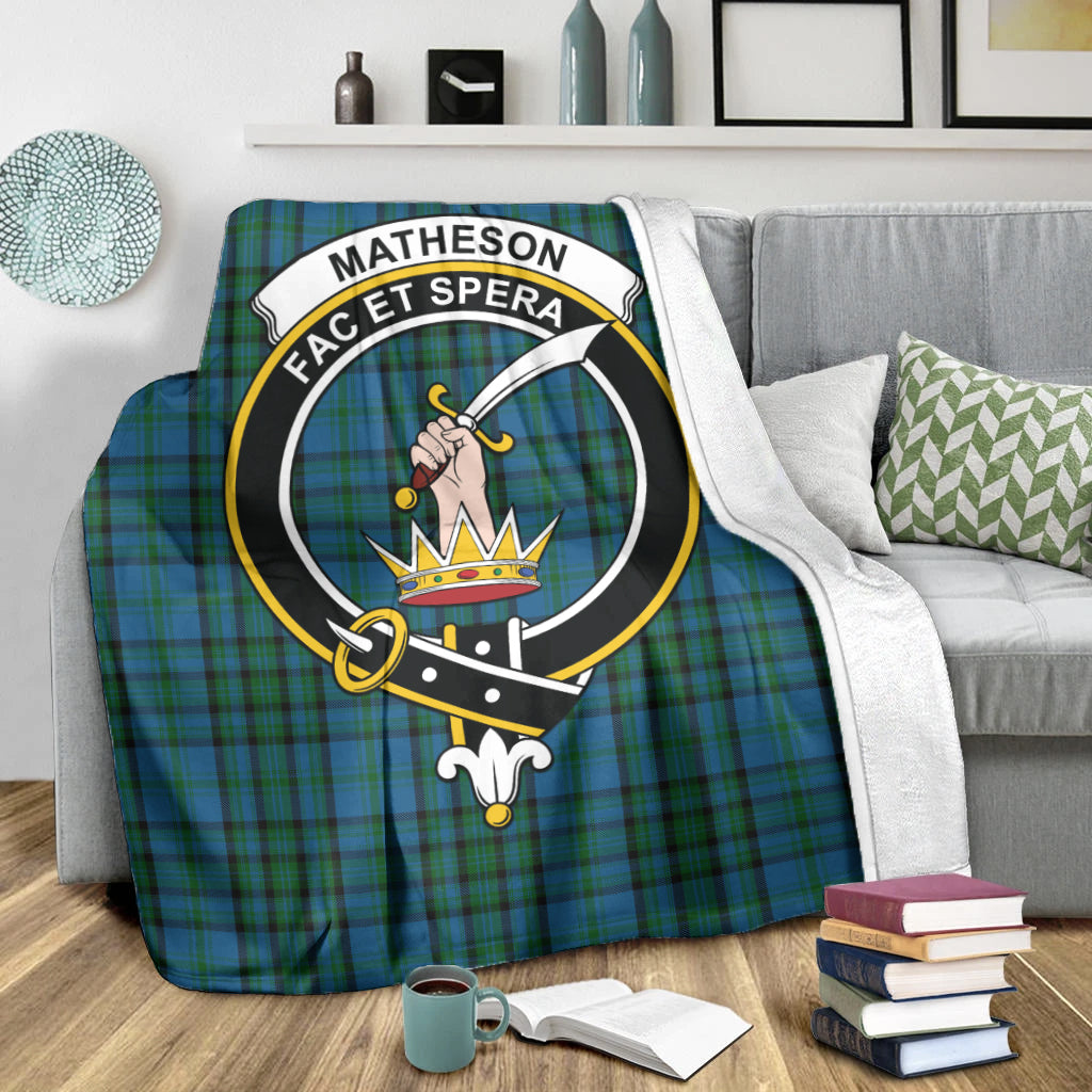 matheson-hunting-tartab-blanket-with-family-crest